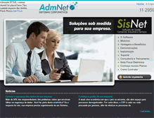 Tablet Screenshot of admnet.com.br